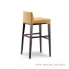 stool bar nessa oscar yellow teak minimalist 66