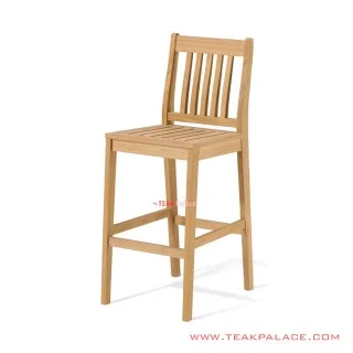 Kursi Bar Kayu Natural Minimalis Seri Stool