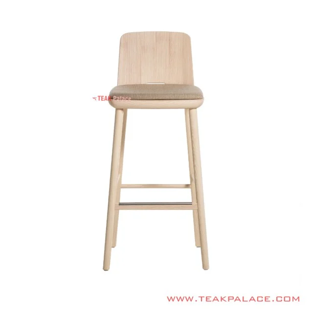 Stool Bar White Wash Minimalis Jati Sipha stool bar white wash minimalis jati sipha 65