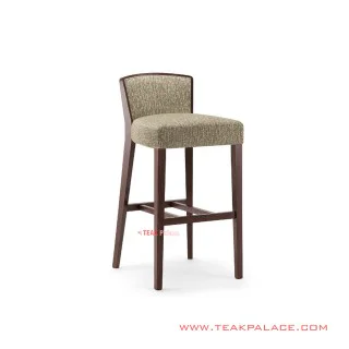 Borara Bar Stool Jati Minimalis Salak Brown