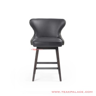 Serbia Kursi Bar Jok Hitam Minimalis