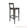 Stool Jati Black Walnut Minimalis Cisco
