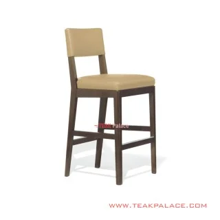 Kursi Bar Minimalis Kayu Jati Oscar Seri Mona