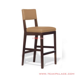 Stool Bar Minimalis Jati Oscar Seri Mona