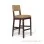 Stool Bar Minimalis Jati Oscar Seri Mona