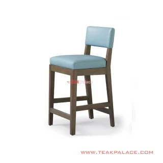 Kursi Stool Kayu Jati minimalis Seri Mona