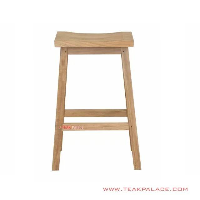 Kursi Bar Stool Natural Minimalis