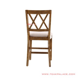 Kursi Bar Elgan Kayu Jati Salak Brown Minimalis Kursi Bar Elgan Kayu Jati Salak Brown Minimalis