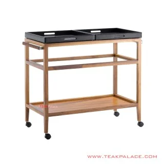 Meja Bar Jati Mewah Minimalis Wigan Golden Teak