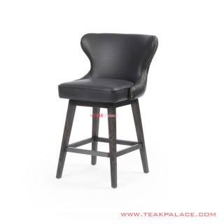 Serbia Kursi Bar Jok Hitam Minimalis