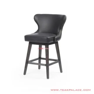 Serbia Kursi Bar Jok Hitam Minimalis