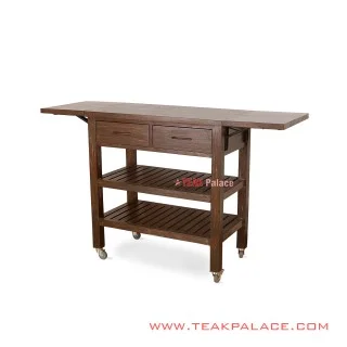 Meja Bar 2 Laci Jati Seri Sibolga