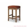 stool bar cafe minimalist teak white wash rustic oscar brown 55