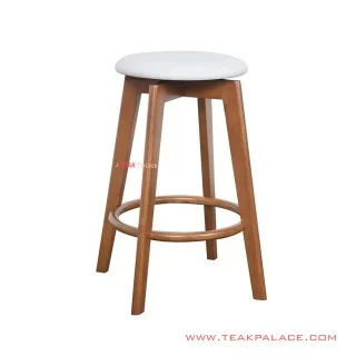 Kursi Bar Jati Sandown Salak Brown Minimalis