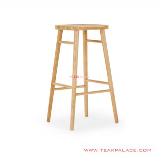 Stool Bar Natural Muffat Minimalis