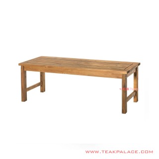 Bangku Makan Lucia Kayu Jati Natural