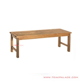 Bangku Makan Lucia Kayu Jati Natural