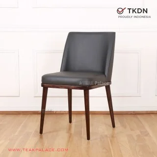 Kursi Makan Modern Cellini Cafe Resto TKDN Dark Grey Kursi Makan Modern Cellini Cafe Resto TKDN Dark Grey