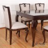Luxury Dining Table and Chair Set for 6 People Minimalist Teak Emporio Series TKDN luxury dining table and chair set for 6 people minimalist teak emporio series tkdn 65