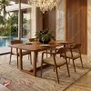 Set Meja Makan 4 Kursi Hiroshima Kayu Jati Premium – Elegansi Modern untuk Ruang Makan Anda