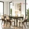Meja Makan Minimalis 6 Kursi Kayu Jati Seri Jimbaran - Mewah & Elegan Meja Makan Minimalis 6 Kursi Kayu Jati Seri Jimbaran - Mewah & Elegan