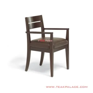  Dining Chairs Minimalist Leather Oscar  ArmChair Yeoja Series