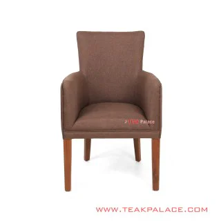 ArmChair Minimalis Coklat Seri Wilona