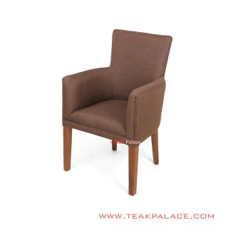 ArmChair Minimalis Coklat Seri Wilona