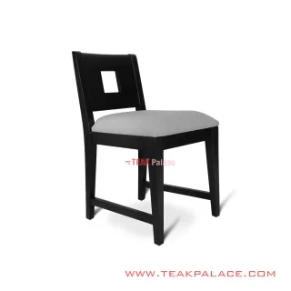 Kursi Makan Casanova Kayu Jati Hitam Minimalis