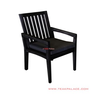 Dining Chairs Cilegon Black Minimalist Series