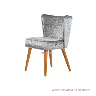 Kursi Makan Kayu Jati Carren Grey Golden Teak 