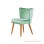 Kursi Makan Modern Hiajau Golden Teak Seri Carren