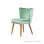 Kursi Makan Modern Hiajau Golden Teak Seri Carren