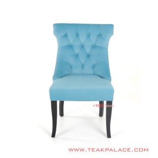 Kursi Makan Mewah Seri Alera Biru Muda