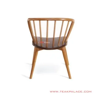 Minimalist Teak Lupin Dining Chair