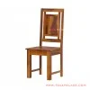 minimalist luxury dining chair salak brown surabaya series 64