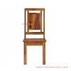 minimalist luxury dining chair salak brown surabaya series 65