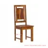 minimalist luxury dining chair salak brown surabaya series 66