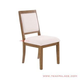 Kursi Makan Kayu Jati Salak Brown Yestin Minimalis