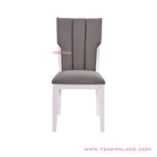 Kursi Makan Roma Minimalis Duco Putih Dolphin