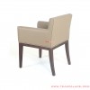 Dining Chair Modern Minimalist Teak Leather Upholstery Depok Series dining chair modern minimalist teak leather upholstery depok series 68