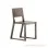 Dining chairs Fisha Salak Dark Brown Minimalist