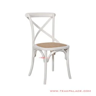 Milonia Kursi Makan White Duco Minimalis