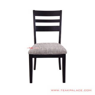 Kursi Makan Gautama Hitam Minimalis Kayu Jati