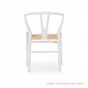 dining chairs callum teak white duco rattan wicker 53