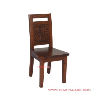Dining Chair of the Salak Brown Series Cibubur Coin