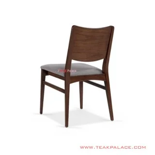 Kursi Makan Komo Jati Salak Brown Tua Jok Dolphin