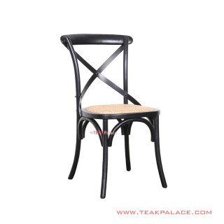 Kursi Makan Anyaman Milonia Jati Minimalis