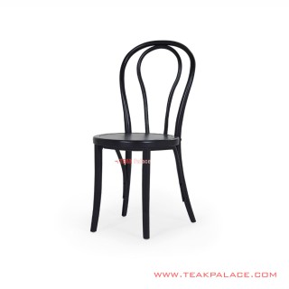 Kursi Makan Minimalis Balubu Jati Hitam