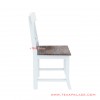 dining chair minimalist white duco cheap shima series 65
